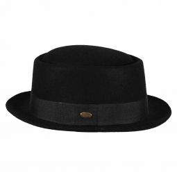 Felt pork pie hat